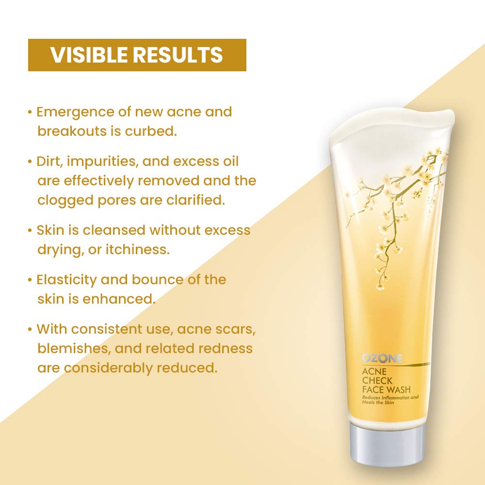 ozone face wash for pimples