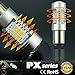 JDM ASTAR Extremely Bright PX Chipsets 1157 2057 2357 7528 LED Bulbs ,Amber Yellow(Brightest Turn Signal Bulb on the Market)