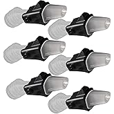 6 Pack Replacement Spout for Contigo Aubrey,Silicone Water Bottle Mouthpiece Replacement Lid Parts Mouth Piece Accessories for Contigo Water Bottle 14oz/20oz for Kids
