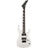 Jackson JS Series Dinky Arch Top JS22 DKA Compound-Radius Amaranth Fingerboard Maple Neck 6-String Electric Guitar (Right-Handed, Snow White)