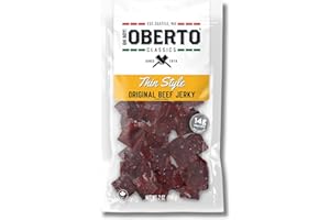 Oh Boy! Oberto Classics Thin Style Original Beef Jerky, 7 Ounce