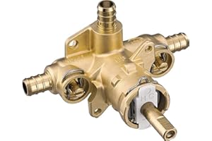 Moen 2326PF M-Pact Posi-Temp Pressure Balancing Valve with 1/2" Crimp Ring PEX Connection