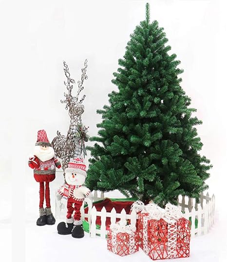 Amazon Co Jp 造られたクリスマスツリー 屋内クリスマスの装飾の再利用可能な緑の塔形の立っているクリスマスツリーフェスティバル家の装飾 1cm ホーム キッチン