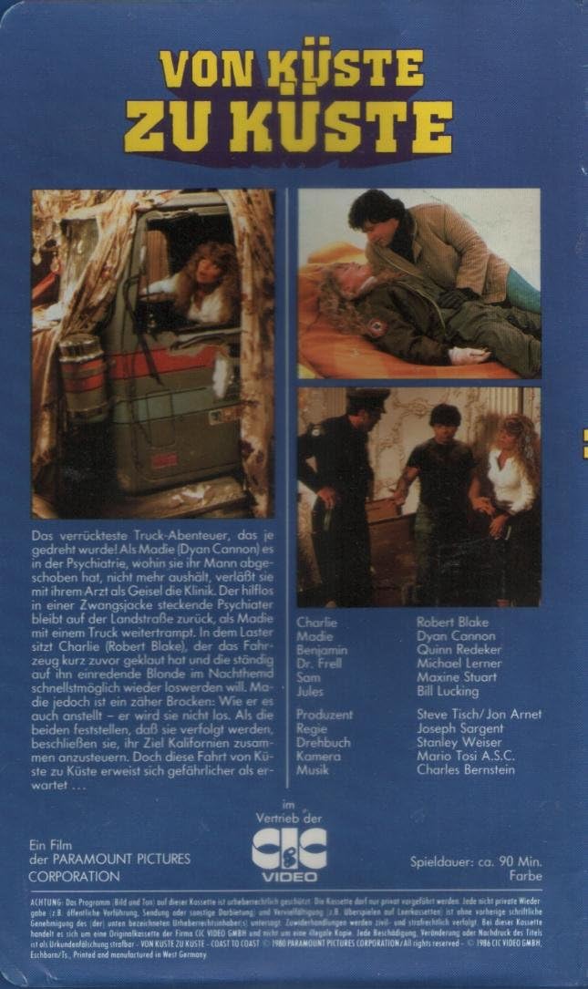 Von Kuste Zu Kuste Alternativtitel Wilde Flucht Nach Kalifornien Dyan Cannon Robert Blake Quinn K Redeker Michael Lerner Maxine Stuart William Lucking Ellen Gerstein Joseph Sargent Amazon De Vhs Von Kuste Zu Kuste Alternativtitel Wilde Flucht Nach Kalifornien Dyan Cannon Robert Blake Quinn K Redeker Michael Lerner Maxine Stuart William Lucking Ellen Gerstein Joseph Sargent Amazon De Vhs