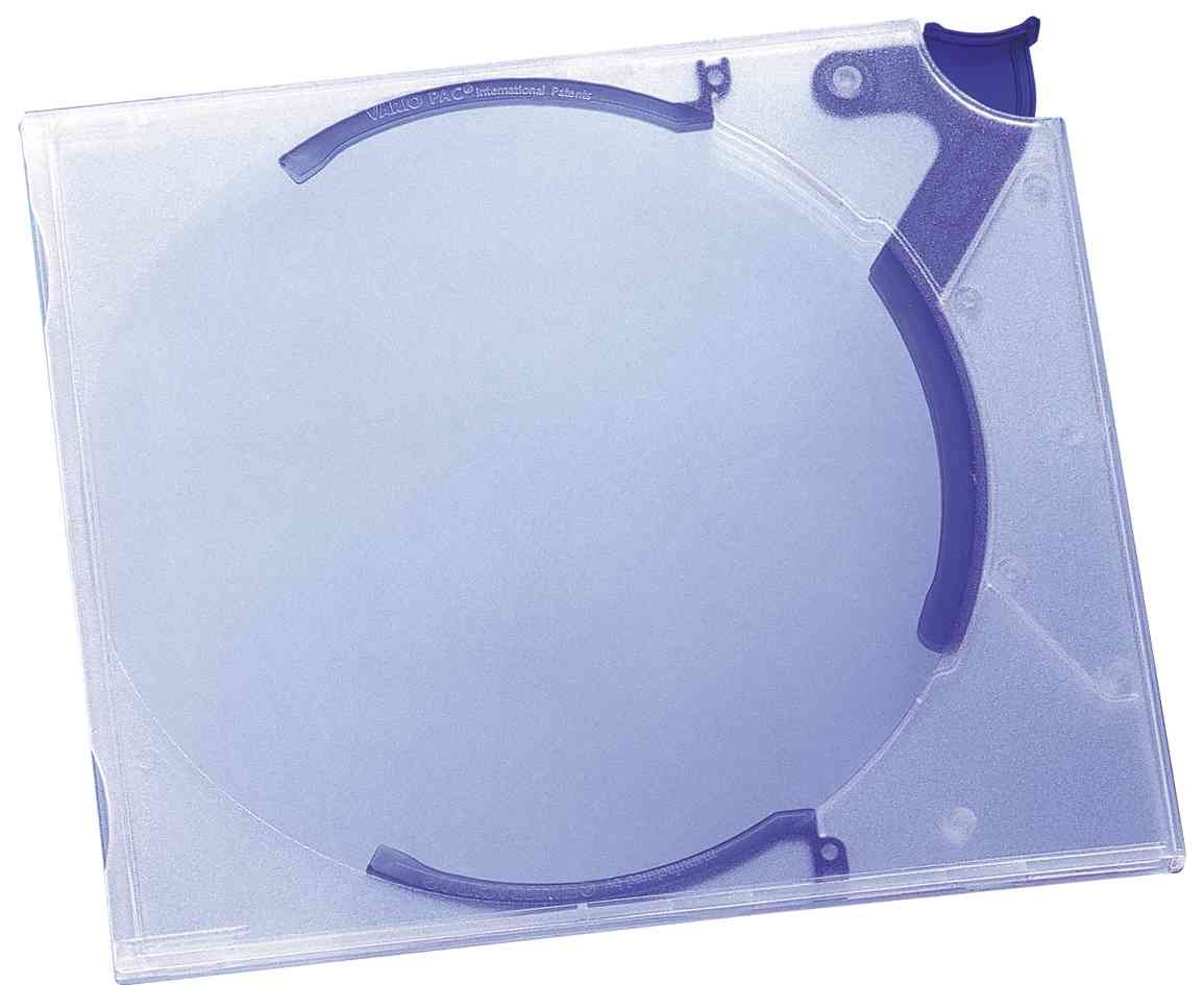 Durable Quickflip Standard Slimline CD/DVD Case (Pack of 5)