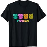 Furby Cutest Multicolor Furbs! T-Shirt