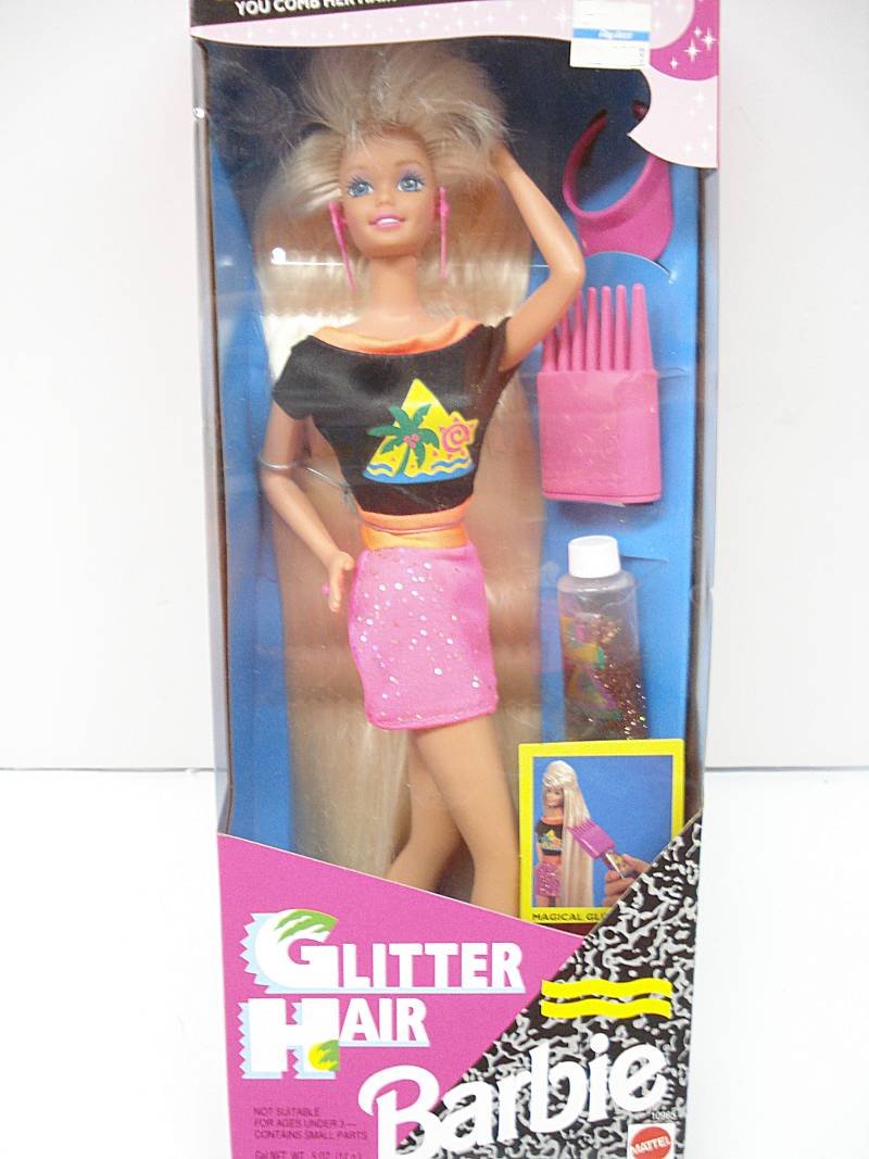 glitter barbie