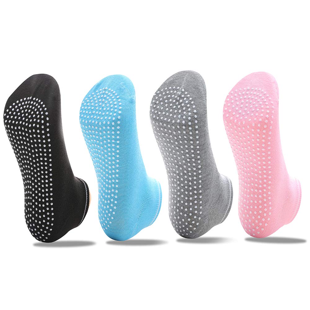 Yoga Socks Barre Pilates for Women (8 Pair)