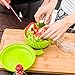 Salad Cutter Bowl,Original Magic Salad Maker -Chop Fresh Vegetables and Fruits in Seconds (Tender green)