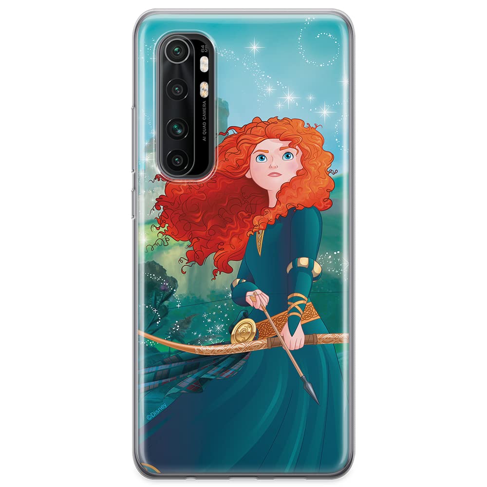 ERT GROUP mobile phone case for Xiaomi MI NOTE 10 Lite original and officially Licensed Disney pattern Merida 002 optimally adapted to the shape of the mobile phone, case made of TPU