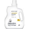 ATTITUDE Laundry Fabric Softener Liquid, Vegan and Naturally Derived Detergent, Plant Based, HE Washing Machine Compatible, Citrus Zest, 80 Loads, 67.6 Fl Oz