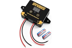 12V-36V DC Low Voltage Protector Module with LED Display Memory Function, Over-Discharge Protection for Lead-Acid Lithium-Ion