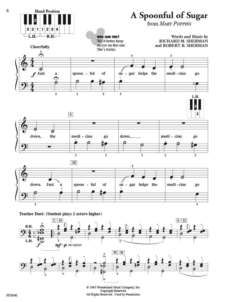PlayTime Piano: Disney - Level 1 | Beginner Piano Method | Sheet Music with Easy Disney Songs for Young Pianists | Fun Piano Songbook for Practice and Performance | Faber Piano Book for Kids