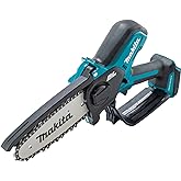 Makita 18V LXT Brushless 6" Pruning Saw, Tool-Less Chain Change & Tension, Movable Guard, Automatic Chain Oiling, Rear Hand G