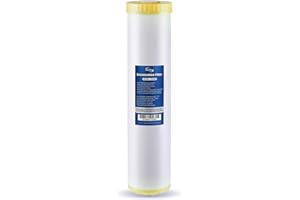 iSpring FD25B Deionized Water Filter for Spotless Car Wash System, Fits WGB22BD Deionized Water System for Car Wash, 4.5” x 20”