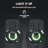 Trust Gemi RGB LED 2.0 PC Speakers 12 W USB Powered Black view 3