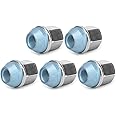 Steel Wheel Nut Lug Nut, 5Pcs Wheel Nuts Set Fit for Land Discovery Sport/LR2/Range Evoque/Velar LR001381