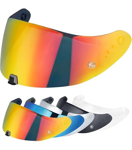 Amazon.com: JQF Gear T520 Visor Full Face Helmet Shield Compatible