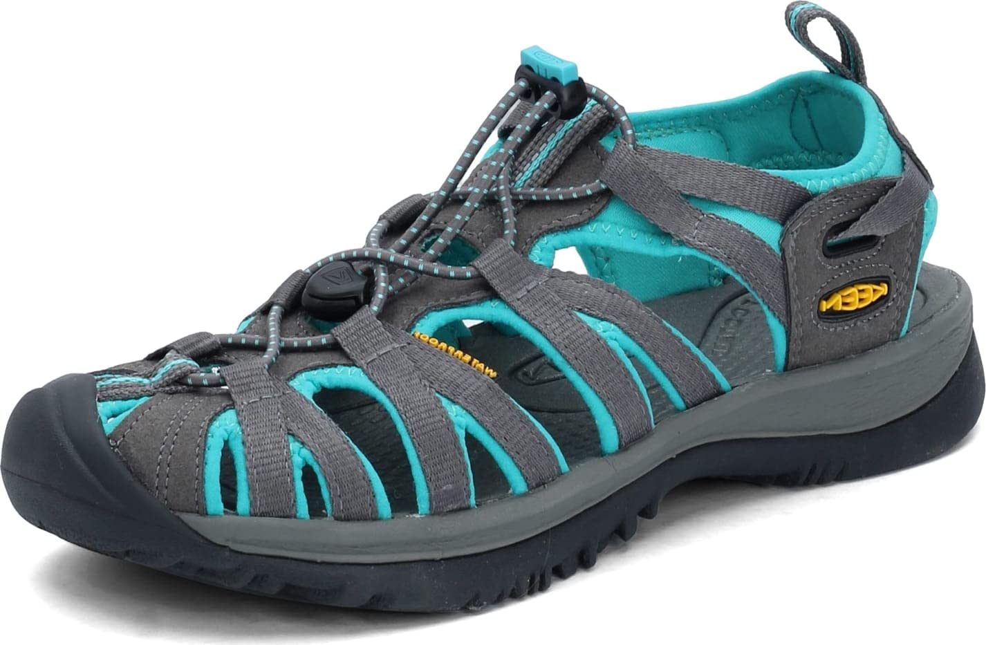 KEEN Women's Whisper Closed Toe Sport Sandals, Dark