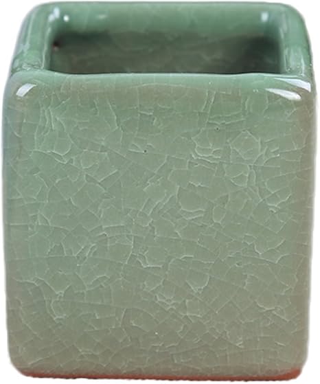 Amazon Co Jp Outflower 植木鉢 おしゃれ 陶器 室内 安い 多肉植物 園芸用品 単品 装飾品 観葉植物 サボテン鉢 フラワーポット プランター容器 盆栽鉢 小型 マイクロ風景 穴あり ホーム キッチン