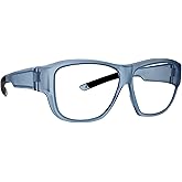 ATTENUTECH FitProtek Fit-Over Radiation Safety Glasses - With Distortion-free Sf-6 Schott Glass Lenses - 0.75mm Pb Lead Eq