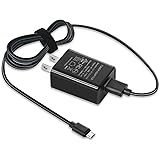 Fast Charger with 6.6Ft USB Type-C&Micro USB Cable,AC Adapter,2A Rapid Charger for All New All-New Fire 7 HD 8 10 Plus Tablet