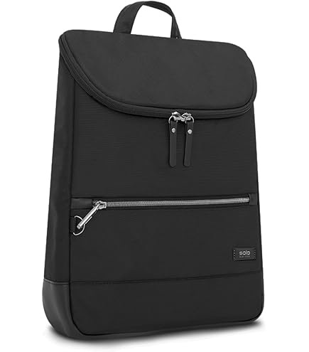 aquarius hybrid tote backpack with 15 laptop pocket black Solo New York Travel for Women - Shoulder Bag for Work, Fits 15.6" Computer, Converts from Tote to Backpack, Anti-Theft Pocket, Hideaway Strap resistant canvas and finished with elevated Crossland 15-inch Laptop Backpack 147668