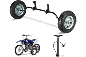 Tayizoo Adjustable Height Dirt Bike Training Wheels for Razor MX 125, MX350, MX400, MX450, SX500, MX650, honda CRF50 XR50 Z50 Z50R, yamaha PW50 TTR50 etc most 50CC 49cc Dirt Bike Electric Motorcycle