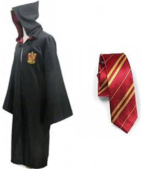 Harry Potter Jugend Erwachsene Robe Umhang Gryffindor Fancy Dress Party Cosplay S M XL (S)