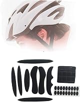 RongLeDAI 2 Set Helmet Padding Kit Universal Foam Pads Black view 5