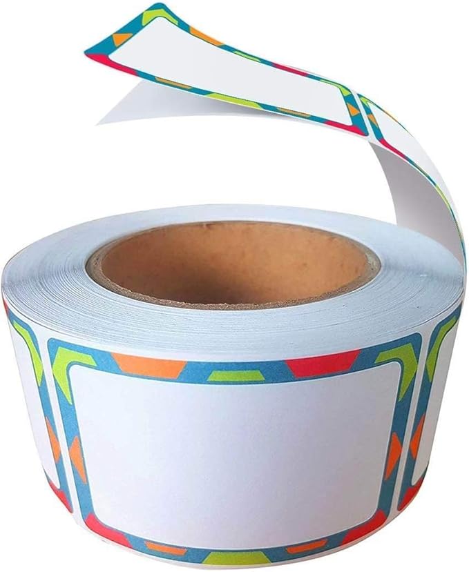 Name Tags for Kids Sticker Badges Personalized Sticky