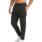 Spyder Mens Cargo Sweatpants - Soft Stretch Fleece Mens Joggers with Pockets & Elastic Waistband for Running Jogging Workout