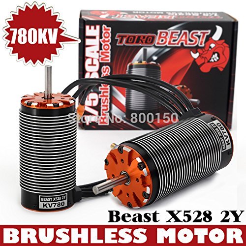SkyRC Toro Beast X528 2Y 780KV Brushless Motor, 1/5 Scale