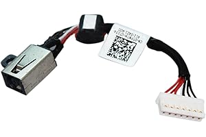 GinTai AC DC Power Jack Charging Port Cable Connector for Dell Latitude 7490/ Precision 3800 3510 5510 5520 5530 5540 9530/ X