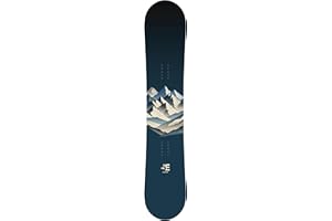 5th Element Range Men's Freeride-All Mountain Snowboard - Designed for Beginner and Intermediate Snowboarders with Rocker-Regular and Wide