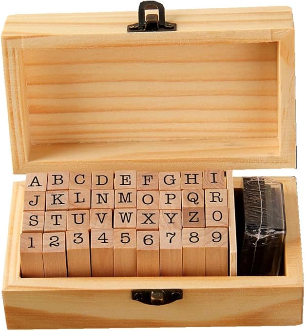 Amazon 可愛い印鑑 木質の印鑑 英語 数字 五十音 ひらがな カタカナ 花卉 奨励 可愛い図案の印鑑 手帳手芸日記カレンダー作業奨励装飾用 木 多目的 多枚セット 木箱付き 英語数字 スタンプ 文房具 オフィス用品