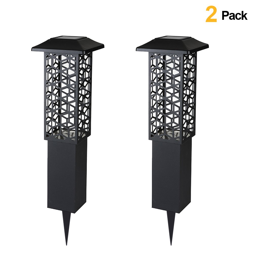 Maggift 12 Lumens 28 Inch Solar Garden Lights Outdoor ...