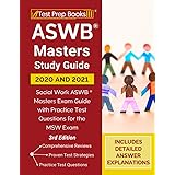 ASWB Masters Study Guide 2020 and 2021: Social Work ASWB Masters Exam Guide with Practice Test Questions for the MSW Exam [3r