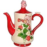Strawberry Shortcake Berry Best Brew Teapot created by Blue Sky Clayworks