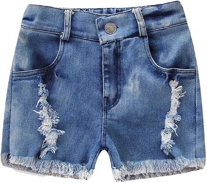 boyfriend style jean shorts