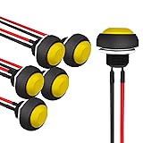 APIELE 12mm Momentary Push Button Switch Mini Round