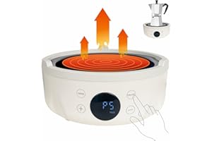 Mini Hot Plate Electric - 600w Small Hot Plate, Electric Stove, Small Induction Burner, Perfect Size For Moka Pot, Melting Wa