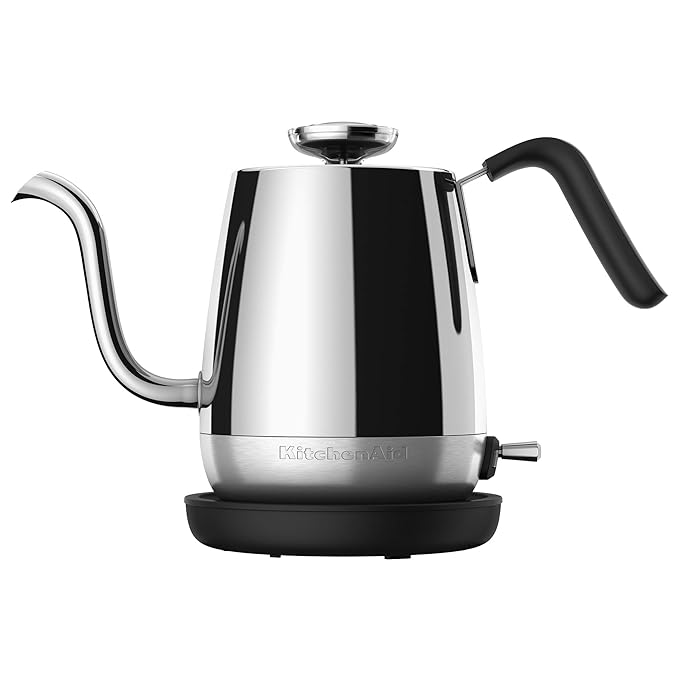 KitchenAid KEK1025SS Precision Gooseneck Electric Kettle, 1 Liter