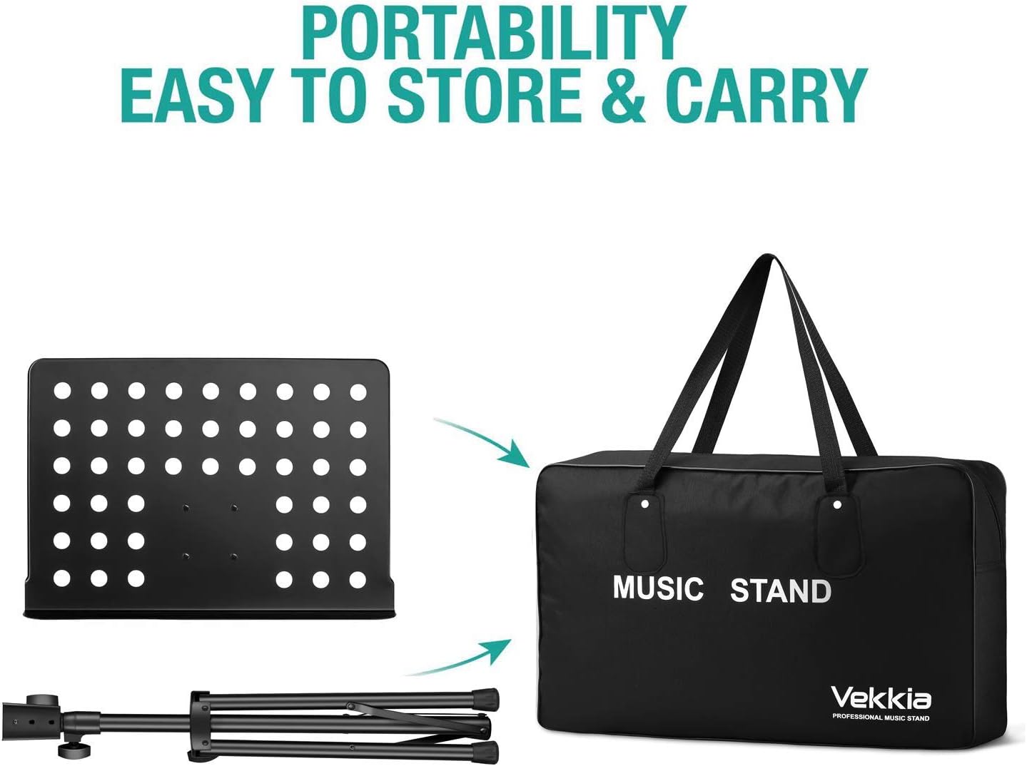 vekkia music stand light