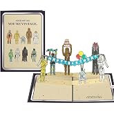 Lovepop Star Wars&trade; Vintage Pop-Up 5x7 Birthday Card with Envelope | Funny Birthday; 3D Action Figure Greeting Card for Dad, Grandpa, Uncle, Him, Men, Adults, Movie Fans, Collectors