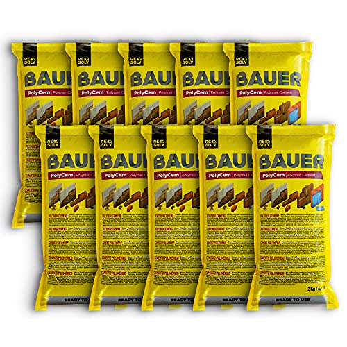 Bauer Polymer Cement 10PackReadytoUse Alternative to Mortar and