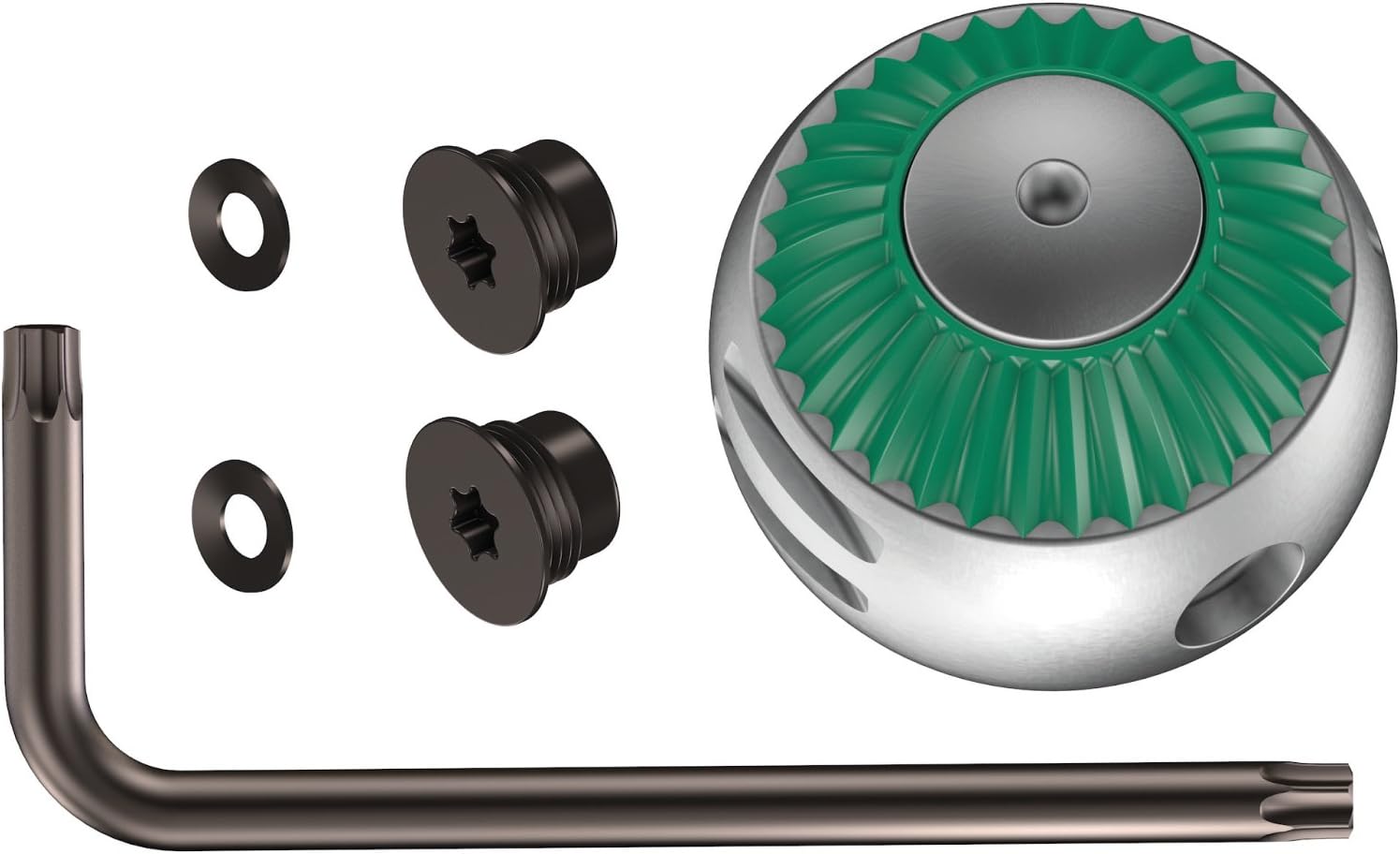 Wera 05003597001 kit 8000 B-R for Zyklop Silver, 3/8"