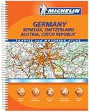 Michelin Germany/Benelux, Switzerland, Austria, Czech Republic Tourist and Motoring Atlas (Michelin Germany, Austria, Benelux, Switzerland, Czech Republic Atlas) by 