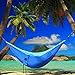 BabyNora Camping Double Hammock Lightweight Portable Parachute Nylon Hammock with Tree Straps Ropes for Outdoor Backpack Travel Beach Yard Hanging Bed Sleeping Swing