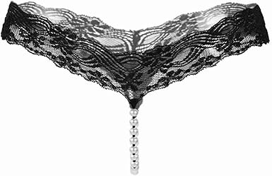 Amazon.com: Ropa interior para mujer G cuerdas perlas mujer encaje floral bragas Tangas mujer lencería sexy Hot#1121, Suave, talla única : Clothing